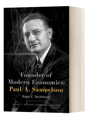 英文原版 Founder of Modern Economics Paul A. Samuelson 现代经济学创始人 保罗·萨缪尔森 英文版 进口英语原版书籍