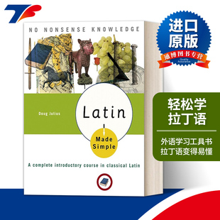 轻松学拉丁语 Simple 外语学习工具书 Doug 英文书籍 Latin Julius进口原版 Made