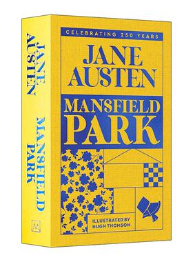英文原版Mansfield Park曼斯菲尔德庄园 精装麦克米伦收藏馆系列Macmillan Collector's Library简奥斯汀250周年纪念版 金边口袋书