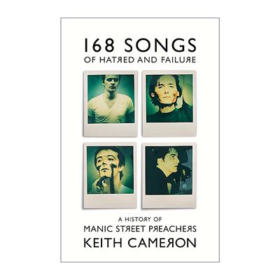 英文原版 168 Songs of Hatred and Failure 168首仇恨与失败之歌 英国摇滚乐队狂躁者 街头传教士 英文版 进口英语原版书籍