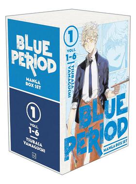 英文原版 Blue Period Manga Box Set 1 蓝色时期1-6 盒装套装 漫画 山口飞翔 英文版 进口英语原版书籍
