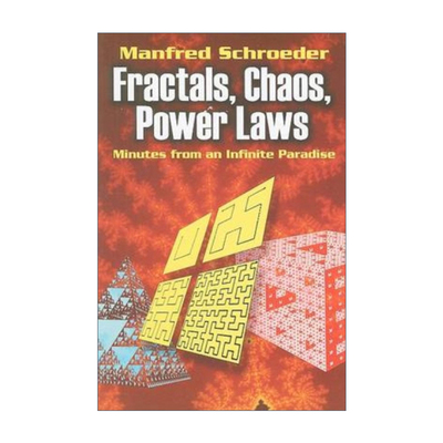 英文原版 Fractals Chaos Power Laws 分形 混乱 幂定律 Manfred Schroeder 英文版 进口英语原版书籍