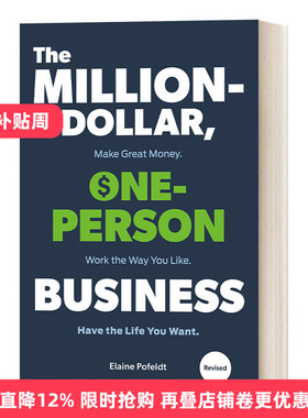 英文原版 The Million-Dollar  One-Person Business 百万美金的一人生意 自主创业 Elaine Pofeldt 英文版 进口英语原版书籍