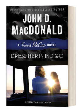 英文原版 Travis McGee 11 Dress Her in Indigo 麦基探案系列11 给她穿上靛蓝衣服 美国国家图书奖获得者 英文版 进口英语书籍