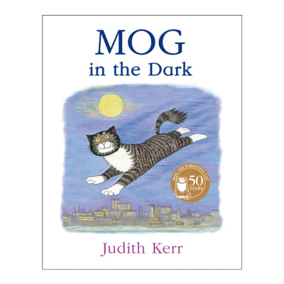 Mog in the Dark 黑夜里的小猫格格 朱迪思•克尔经典绘本 彩色插画进口原版英文书籍
