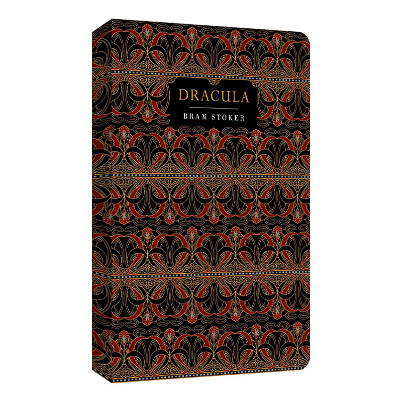 英文原版 Dracula (Chiltern Classic) 德古拉 浮雕封面高颜值装帧设计 精装 进口原版英文书籍