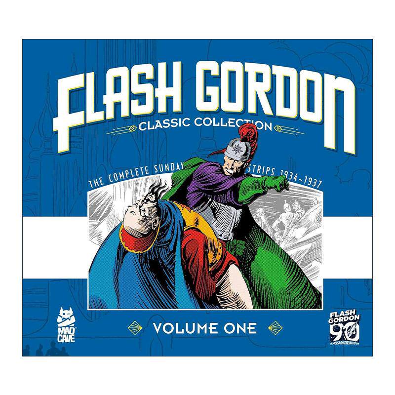 英文原版 Flash Gordon Classic Collection Vol.1 飞侠哥顿经典漫画集1 精装 英文版 进口英语原版书籍