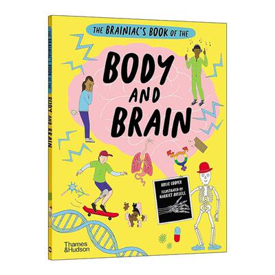 英文原版 The Brainiac's Book of The Body And Brain 超天才之书 人体与大脑 儿童幽默搞笑科普百科精装 英文版进口英语原版书籍