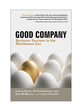 英文原版 Good Company 好公司 价值时代的商业成功 财富杂志100强考察 Laurie Bassi 精装 英文版 进口英语原版书籍