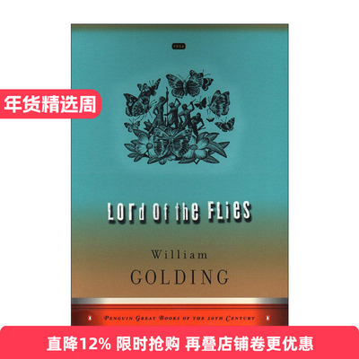 英文原版 Lord of the Flies Penguin Great Books of the 20th Century 蝇王 威廉·戈尔丁 英文版 进口英语原版书籍