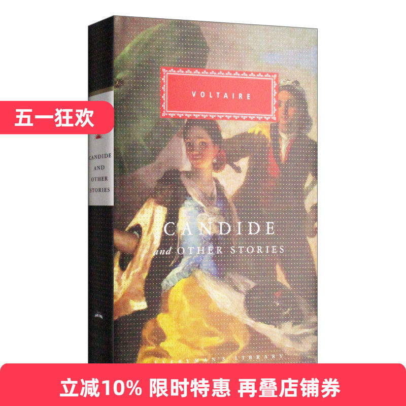 英文原版 Candide and Other Stories 老实人及其他短篇小说 伏尔泰 Everyman精装版 英文版 进口英语原版书籍