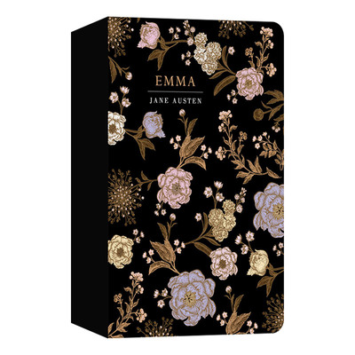 Emma 爱玛 浮雕封面高颜值装帧设计 精装Chiltern Classic进口原版英文书籍