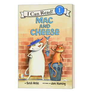 Can 1进口原版 Mac Read Cheese and 马克和芝士 Level 英文书籍