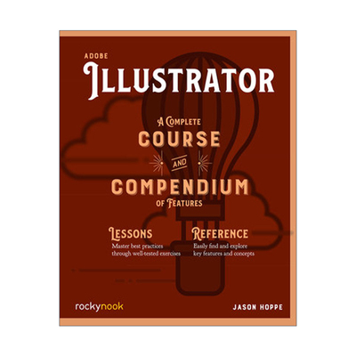 英文原版 Adobe Illustrator Course and Compendium  3 Adobe教程 计算机绘图工具指南 英文版 进口英语原版书籍