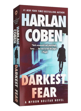 英文原版小说 Darkest Fear A Myron Bolitar Novel 07 米隆·波利塔系列7 死神的噩梦 英文版 进口英语原版书籍