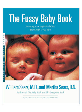 英文原版 The Fussy Baby Book 西尔斯橙色亲子课 做一个自信又有安全感的妈妈 英文版 进口英语原版书籍