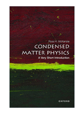 英文原版 Condensed Matter Physics A Very Short Introduction 牛津通识读本 凝聚态物理 英文版 进口英语原版书籍