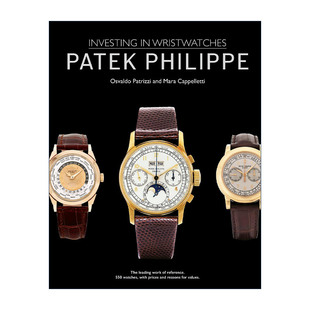 英文原版 Investing in Wristwatches Patek Philippe 投资腕表 百达翡丽 画册鉴赏精装 英文版 进口英语原版书籍