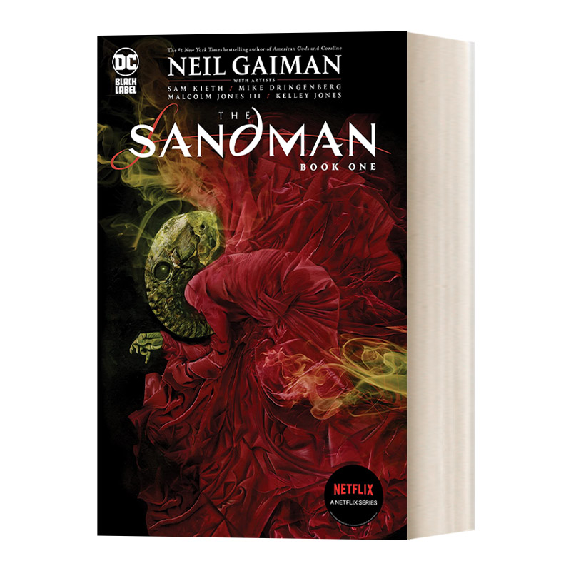 英文原版 The Sandman Book One 睡魔合辑卷一 1-20 DC漫画 黑标 Netflix美剧原著 Neil Gaiman尼尔盖曼 英文版 进口英语原版书籍