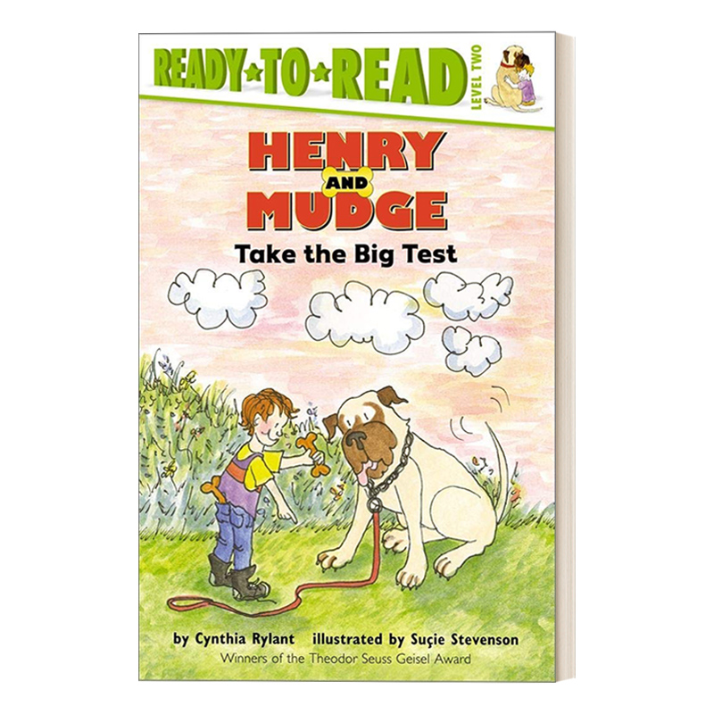英文原版 Henry And Mudge Take the Big Test 亨利和玛吉 大测试 汪琣珽第二阶段书单 英文版 进口英语原版书籍