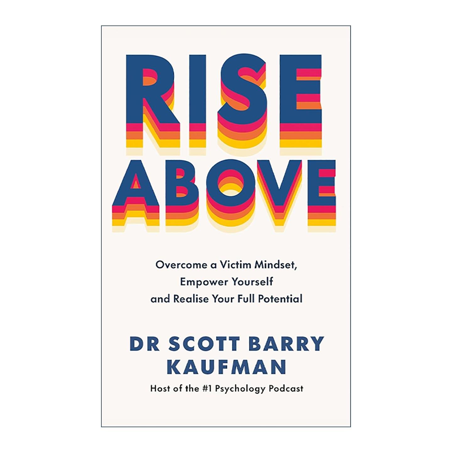 英文原版 Rise Above 超越自我 摆脱受害者心态 自我赋能并实现个人潜力 英文版 进口英语原版书籍