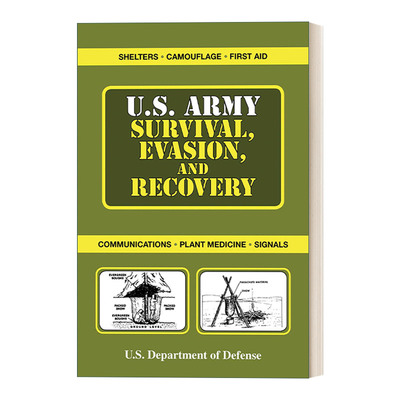 英文原版 U.S. Army Survival Evasion and Recovery  美国陆军 户外生存技术手册 英文版 进口英语原版书籍