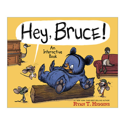 Hey Bruce 鹅妈妈布鲁斯系列 嘿 布鲁斯 精装绘本进口原版英文书籍