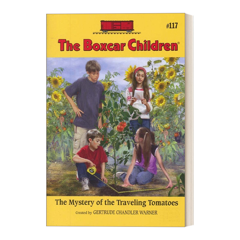#117 The Mystery of the Traveling Tomatoes棚车少年117进口原版英文书籍