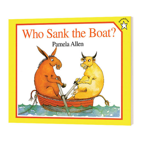 Who Sank The Boat?谁让小船沉没了？进口原版英文书籍