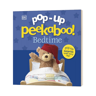 英文原版 Pop Up Peekaboo  Bedtime 躲猫猫翻翻立体纸板书 睡觉时间 英文版 进口英语原版书籍