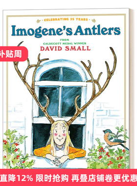 英文原版 Imogene's Antlers 伊莫金的鹿角 英文版 进口英语原版书籍