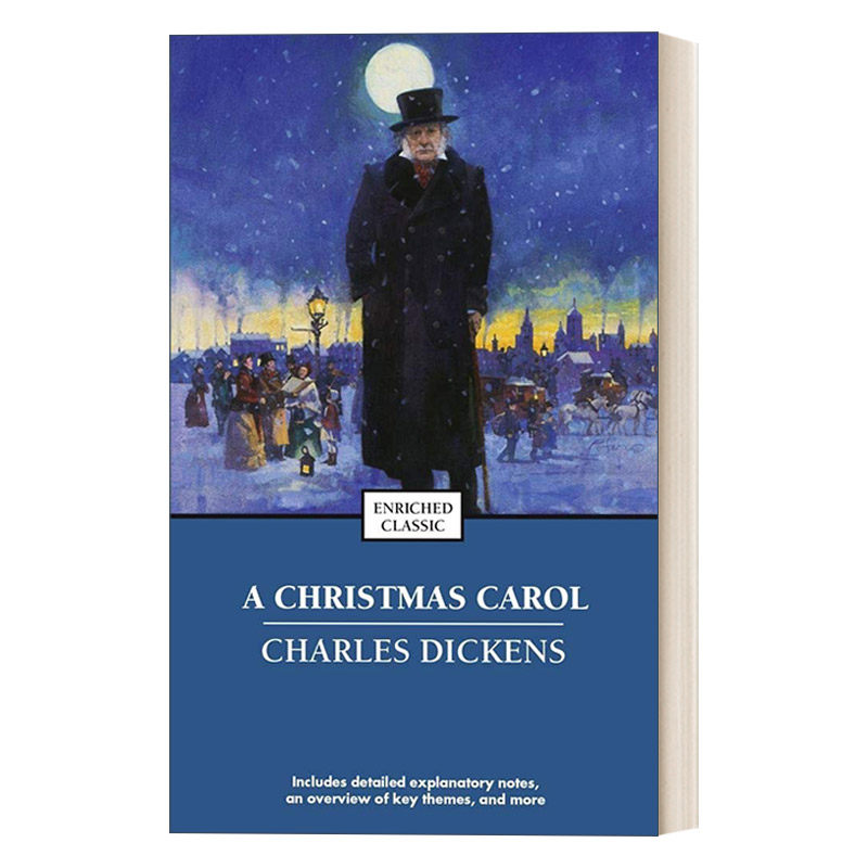 A Christmas Carol  圣诞颂歌 狄更斯 Enriched Classics进口原版英文书籍