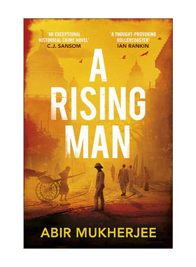 英文原版 A Rising Man 加尔各答谋杀案 Abir Mukherjee畅销小说 前苏格兰场警探印度探案系列1 英文版 进口英语原版书籍