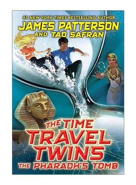英文原版 The Time Travel Twins The Pharaoh’s Tomb 双胞胎的时空旅行2 法老之墓 James Patterson 儿童奇幻冒险小说 英文版