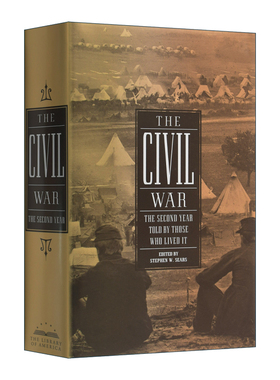 英文原版 The Civil War The Second Year Told By Those Who Lived It 内战 亲身经历者讲述的第二年 精装 英文版 进口英语书籍