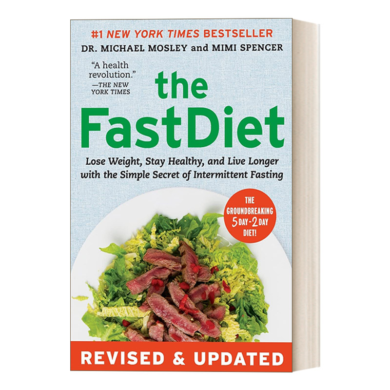 英文原版 The FastDiet - Revised & Updated 轻断食 麦克尔?莫斯利 医学博士 英文版 进口英语原版书籍 书籍/杂志/报纸 健康类原版书 原图主图