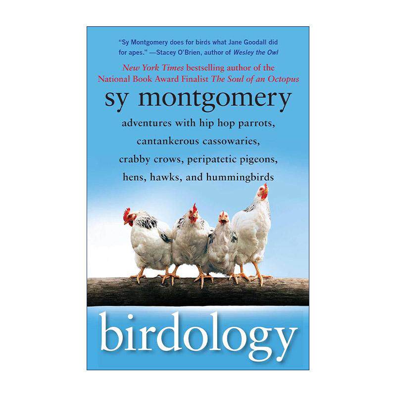 英文原版 Birdology 鸟类学 各种鸟类的生活习性和行为 美国知名博物学家Sy Montgomery 英文版 进口英语原版书籍