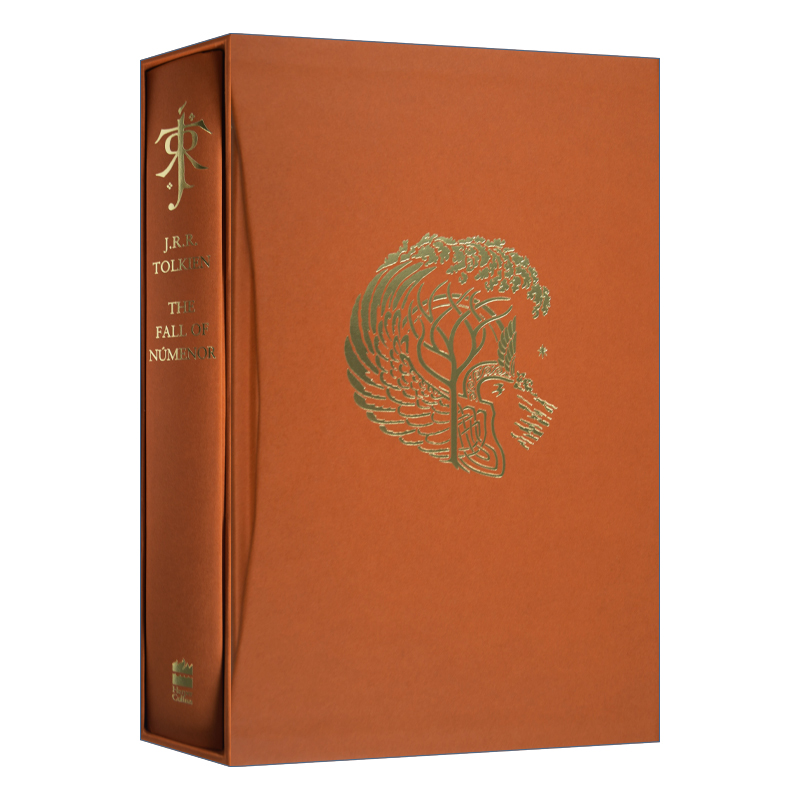 英文原版小说 The Fall Of Númenor 努门诺尔王国的覆灭 中土世界第二纪元的故事 托尔金 精装插画豪华版 英文版 进口书