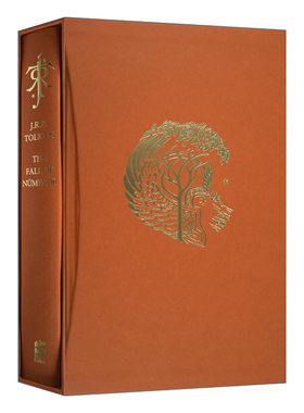 英文原版小说 The Fall Of Númenor 努门诺尔王国的覆灭 中土世界第二纪元的故事 托尔金 精装插画豪华版 英文版 进口书