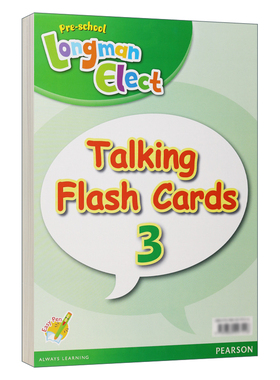 Preschool Longman Elect Talking Flashcard 3 彩卡3进口英文原版书籍