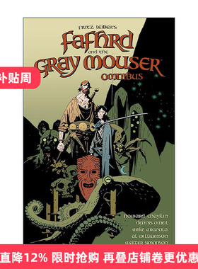 英文原版 Fafhrd and the Gray Mouser Omnibus 范赫德与灰鼠 精选集 含雨果奖获奖作品邂逅兰克马尔 黑马漫画 Fritz Leiber英文版