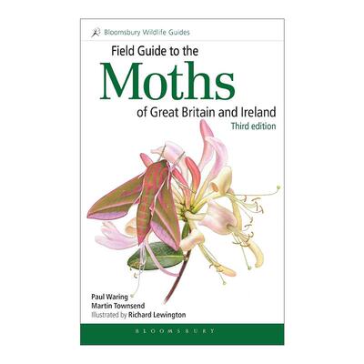英文原版 Field Guide to the Moths of Great Britain and Ireland 英国及爱尔兰飞蛾类野外指南 英文版 进口英语原版书籍
