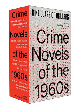 英文原版 Crime Novels of the 1960s 经典犯罪小说集 2册盒装套装 精装美国文库 英文版 进口英语原版书籍