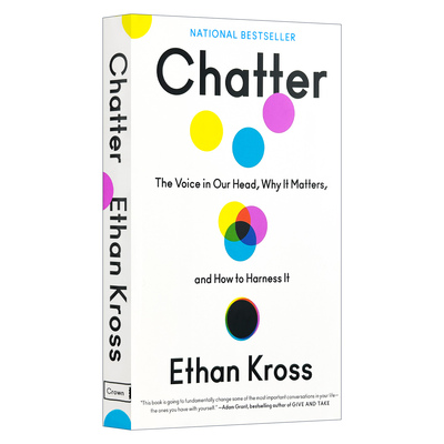 Chatter 喋喋不休 精装 认知心理学进口原版英文书籍