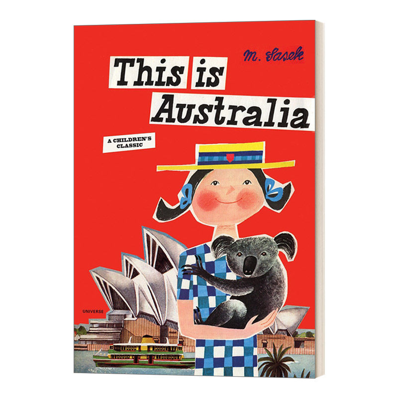 英文原版 This Is Australia 这里是澳大利亚 THIS IS系列 米先生的世界旅游绘本 大开本 精装 英文版 进口英语原版书籍