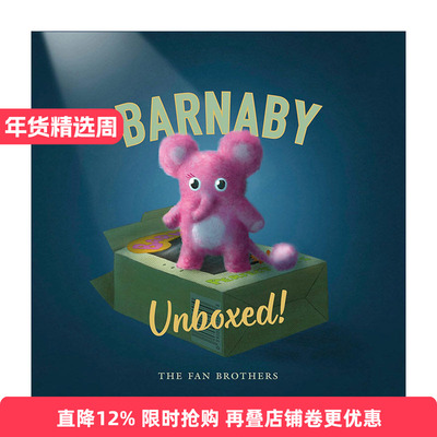 英文原版 Barnaby Unboxed 跳出盒子的巴纳比 范氏兄弟 儿童自尊自爱主题故事绘本精装 英文版 进口英语原版书籍