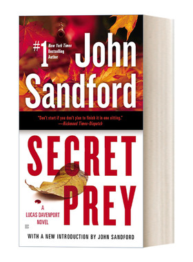 英文原版 Secret Prey The Prey Series 09 猎物系列09 秘密猎物 惊悚悬疑犯罪推理小说 John Sandford 英文版 进口英语书籍