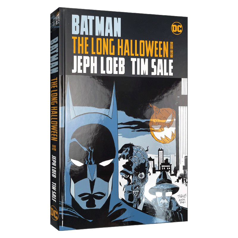 英文原版 Batman The Long Halloween Deluxe Edition 蝙蝠侠 漫长万圣节豪华版 DC漫画 精装 英文版 进口英语原版书籍