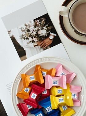 进口德国RitterSport瑞特斯波德巧克力什锦夹心休闲零食结婚喜糖