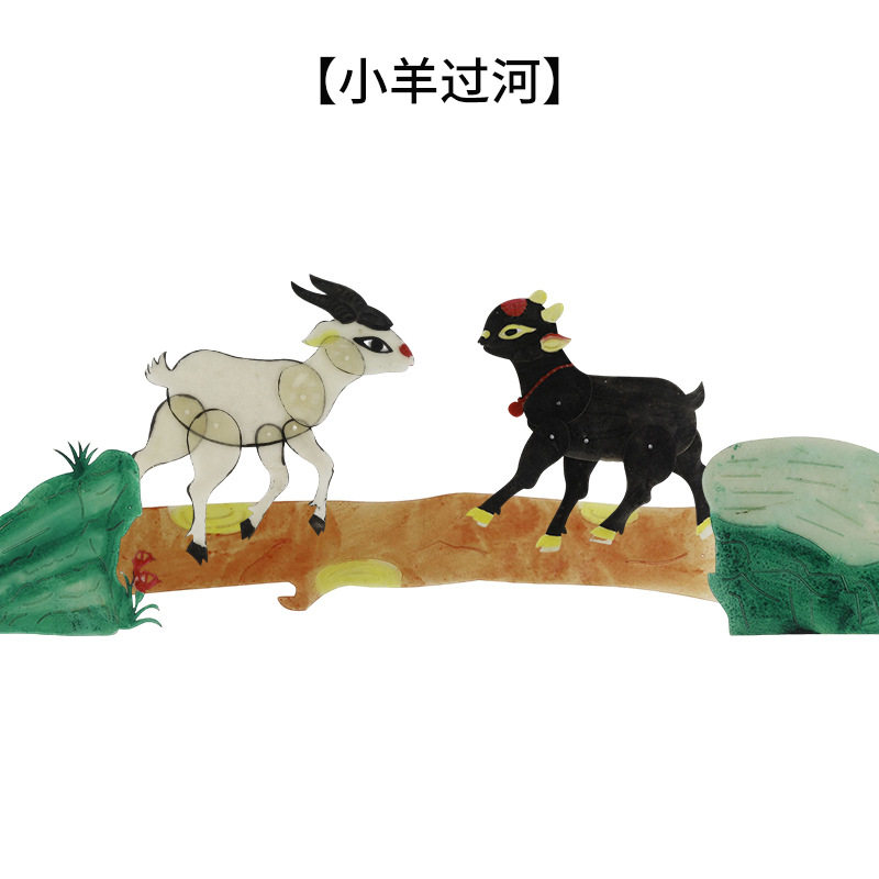 亲子学生互动手工皮影DIY材料包